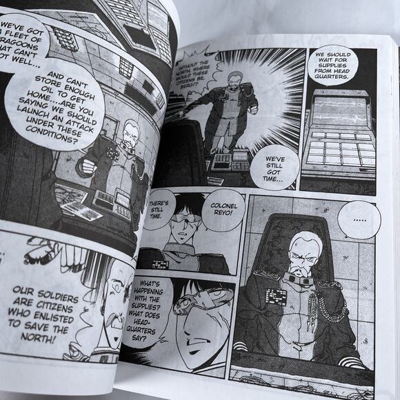 Frontier Line Manga TPB CPM Yoshihisa Tagami 2002 Mech War Tales Rare OOP HTF - Picture 7 of 7